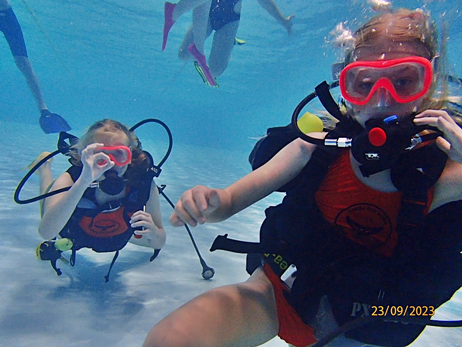 Hokej pod wodą Walenie Siemianowice Śląskie Trening 23 IX 2023